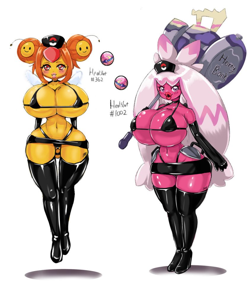 pokemon-game-hentai-–-combee,-transformation,-wide-hips,-bikini,-implied-transformation,-species-transformation