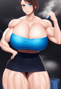 resident-evil-hentai-xxx-–-bare-shoulders,-tubetop,-skirt,-ai-generated,-muscular-arms