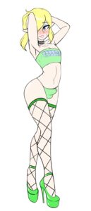 the-legend-of-zelda-hentai-xxx-–-,-sissy,-choker,-fishnets,-high-heels