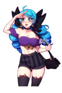 gwen-free-sex-art-–-surprised,-short-hair,-midriff,-collarbone,-normal-breasts