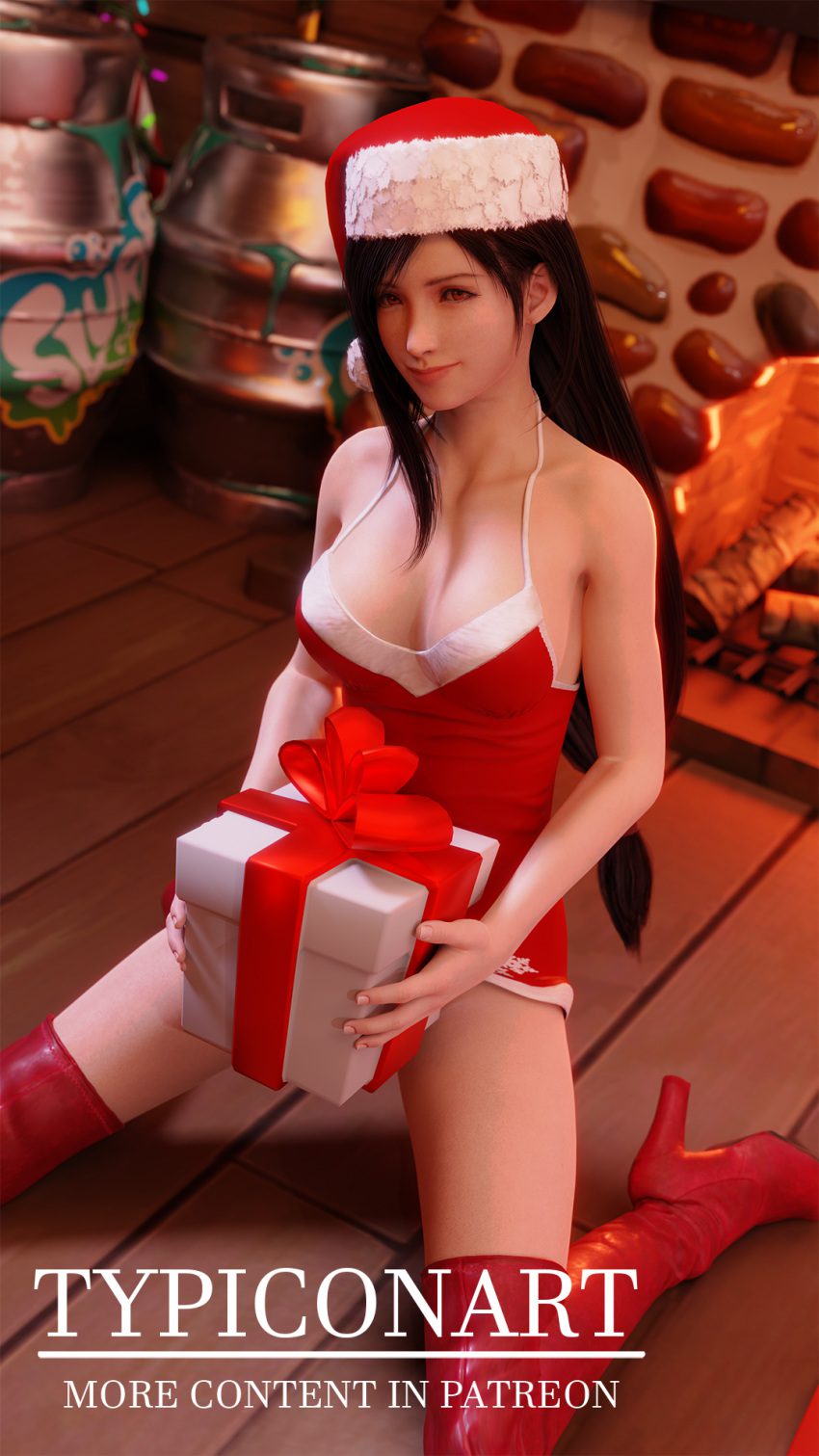 final-fantasy-hentai-porn-–-blender-(software),-christmas-headwear,-christmas-clothing,-blender,-christmas-outfit,-solo