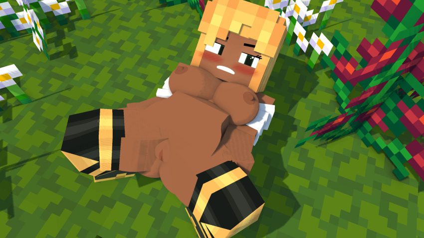 minecraft-porn-–-spread-legs,-stockings,-no-panties,-kindafruity,-presenting-pussy,-smile