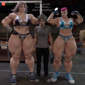 overwatch-game-porn-–-wrestling,-muscular-female,-dorohedoro