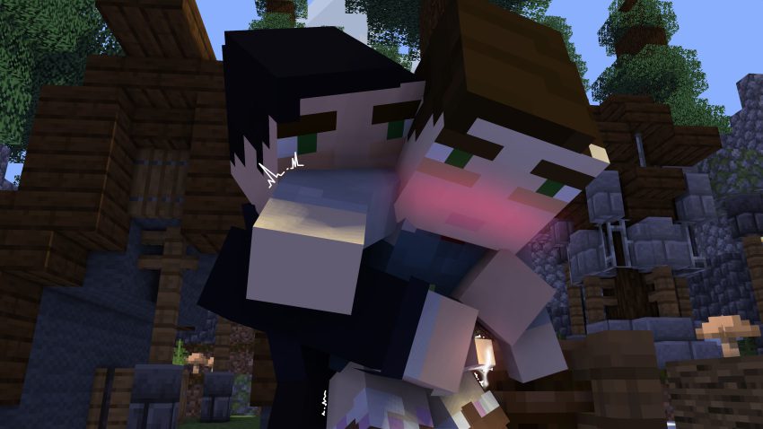 minecraft-game-porn-–-minecraft-youtubers,-mine-imator,-secrets-of-minecraft,-from-behind-position,-green-eyes,-jerkingoff