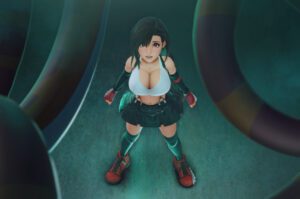 final-fantasy-hentai-porn-–-kaa,-looking-at-viewer,-open-mouth,-looking-up,-fingerless-gloves