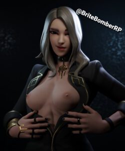 fortnite-porn-hentai-–-clothed,-female-only,-ls,-medium-breasts,-presenting-breasts,-solo,-choker