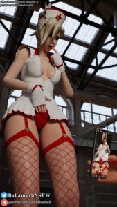 overwatch-sex-art-–-nurse-uniform,-darkbahamuth,-nurse,-touching-self.