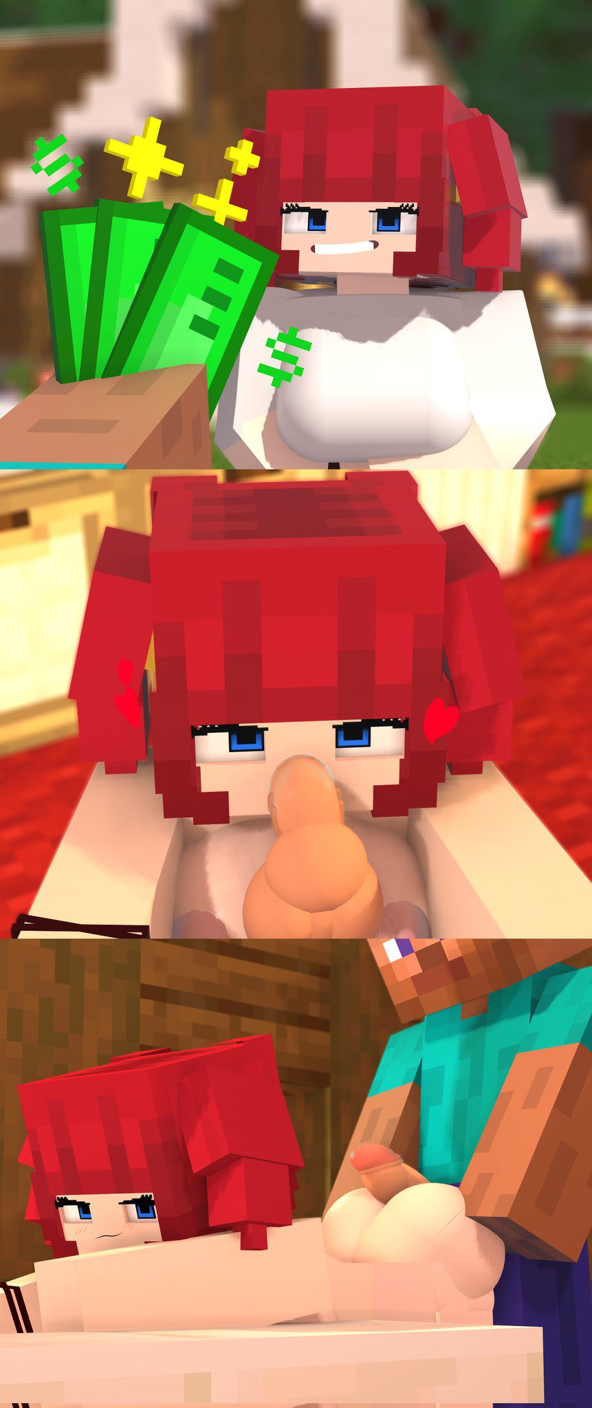 steve-hentai-porn-–-red-hair,-ponytails,-blue-eyes,-erect-penis