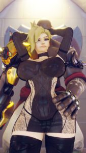 overwatch-free-sex-art-–-mechanical-arm,-dark-skinned-male,-standing