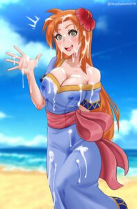 the-legend-of-zelda-hentai-–-female,-link&#awakening,-beach,-marin,-outside