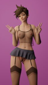 overwatch-game-porn-–-female-only,-blender,-half-dressed,-tracer,-panties,-fishnets,-pose