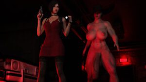 resident-evil-game-porn-–-alcina-dimitrescu,-ada-wong