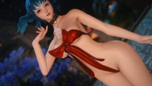 final-fantasy-hentai-porn-–-naked,-blue-hair,-collar,-naked-female