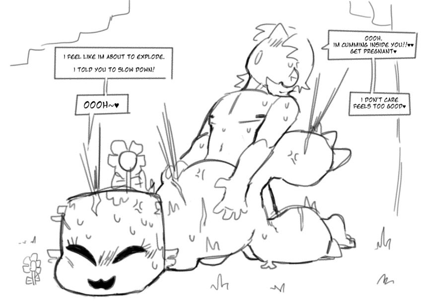 creeper-hentai-art-–-sweatdrop,-plant,-mojang,-quadruped,-eyelashes,-imminent-explosion,-monster