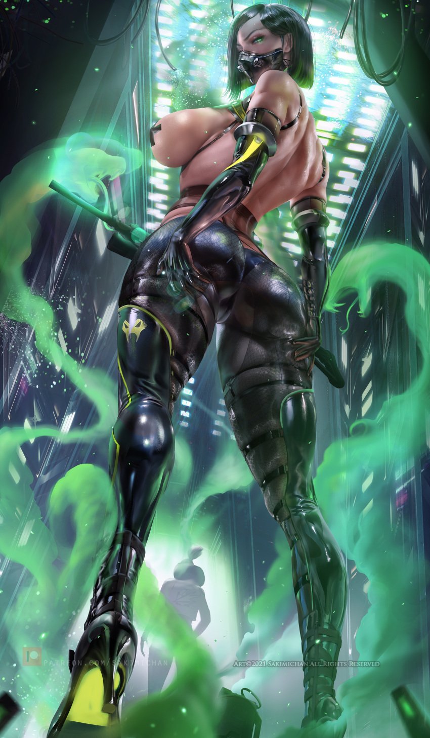 viper-sex-art-–-huge-breasts,-sakimichan,-bubble-butt,-thick-thighs.