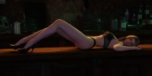 final-fantasy-hentai-xxx-–-final-fantasy-vii-remake,-legs,-lingerie,-high-heels