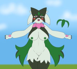 pokemon-hentai-–-petals,-genitals,-blush,-cloud,-nude,-outside,-pussy