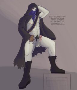 merchant-hentai-art-–-boots,-mask,-resident-evil-rms-up