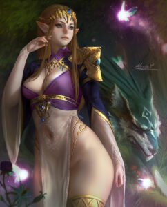 the-legend-of-zelda-hentai-art-–-detailed-background,-princess-zelda,-royalty,-belly-button,-female,-ls,-zelda-(twilight-princess)