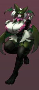 pokemon-game-hentai-–-red-eyes,-morrigan-aensland-(cosplay),-massive-thighs,-voluptuous-female