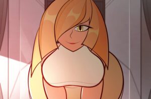 lusamine-hentai-–-smile,-pokemon-sm,-mother,-solo,-looking-at-viewer,-lips