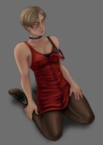 resident-evil-game-porn-–-resident-evil-make,-submissive-male,-capcom,-tight-clothing,-dead-by-daylight,-dick-sucking-lips,-crossdressing-male