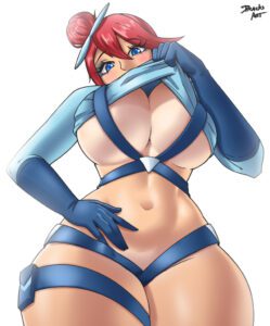 skyla-hentai-porn-–-underboob,-big-breasts,-red-hair,-shirt-lift,-breasts,-pokemon-bw