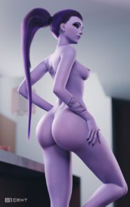 overwatch-game-hentai-–-athletic-female,-purple-body,-seductive-look,-nipples,-detailed-background
