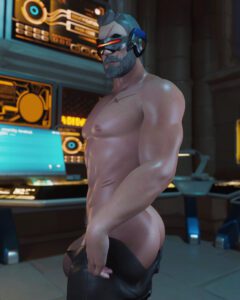 overwatch-game-porn-–-muscular-male,-older-male,-male,-muscular