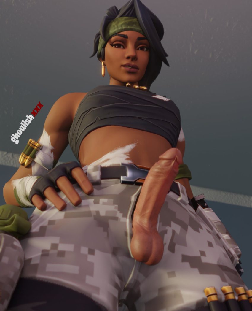 fortnite-hot-hentai-–-clothed,-futanari,-looking-at-viewer,-female-focus,-bottomwear,-female-only