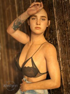 ellie-xxx-art-–-female-only,-tattooed-arm,-bra,-merlynn,-tattoos