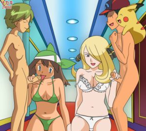 cynthia-free-sex-art,-drew-free-sex-art,-may-free-sex-art,-satoshi-free-sex-art-–-green-bikini,-eyess-closed,-blonde-hair-female,-sakaki-(artist)