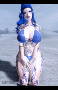 skyrim-hentai-porn-–-curvy,-huge-breasts,-huge-thighs,-blue-eyes,-tattoos,-snow,-blue-panties