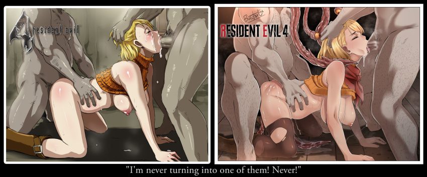resident-evil-game-hentai-–-wide-hips,-areolae,-partially-clothed,-oral-sex