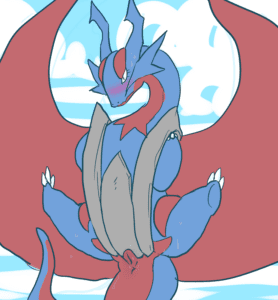 pokemon-rule-porn-–-dragon,-unknown-artist,-no-arms,-simple-background,-female-only,-mega-salamence