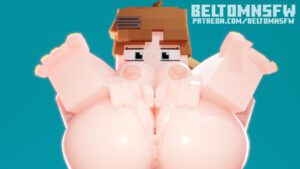 minecraft-game-porn-–-spread-pussy,-looking-down,-brown-hair,-outside,-big-breasts
