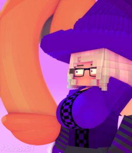 minecraft-porn-–-purple-eyes,-clothed-female,-female,-witch-hat