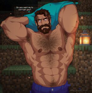 minecraft-rule-porn-–-male-only,-herobrine,-armpits,-sexy-armpits