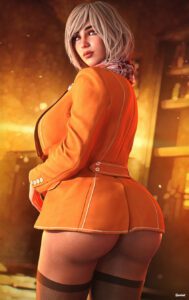 resident-evil-sex-art-–-thick-thighs,-resident-evil-ss,-ashley-graham,-open-shirt