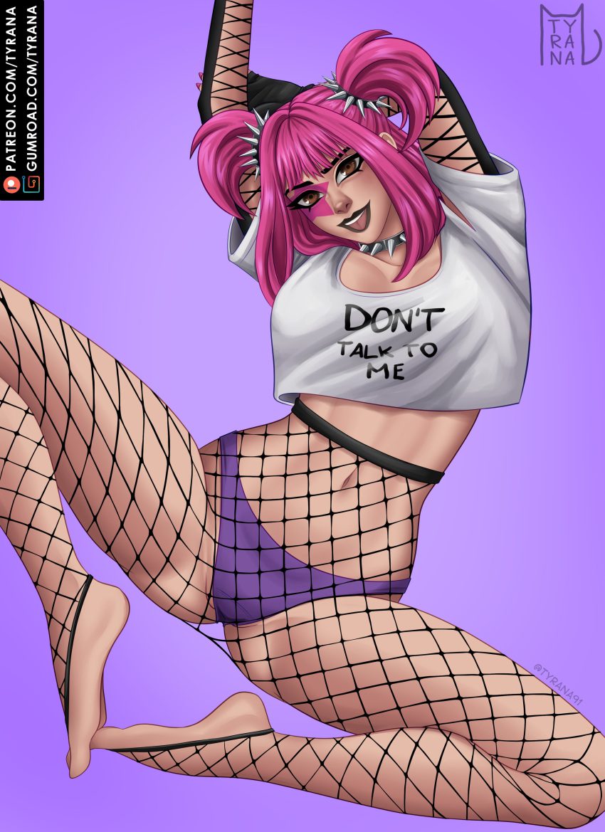 dropdee-porn-hentai-–-brown-eyes,-nail-polish,-feet,-pink-nails,-shirt,-pink-hair,-pink-nail