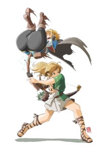 the-legend-of-zelda-game-hentai-–-link,-short-hair,-cape,-blonde-hair,-boots,-nintendo
