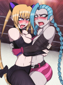 jinx-game-porn-–-breast-press,-tongue-out,-competition,-blonde-hair,-ahe-gao.
