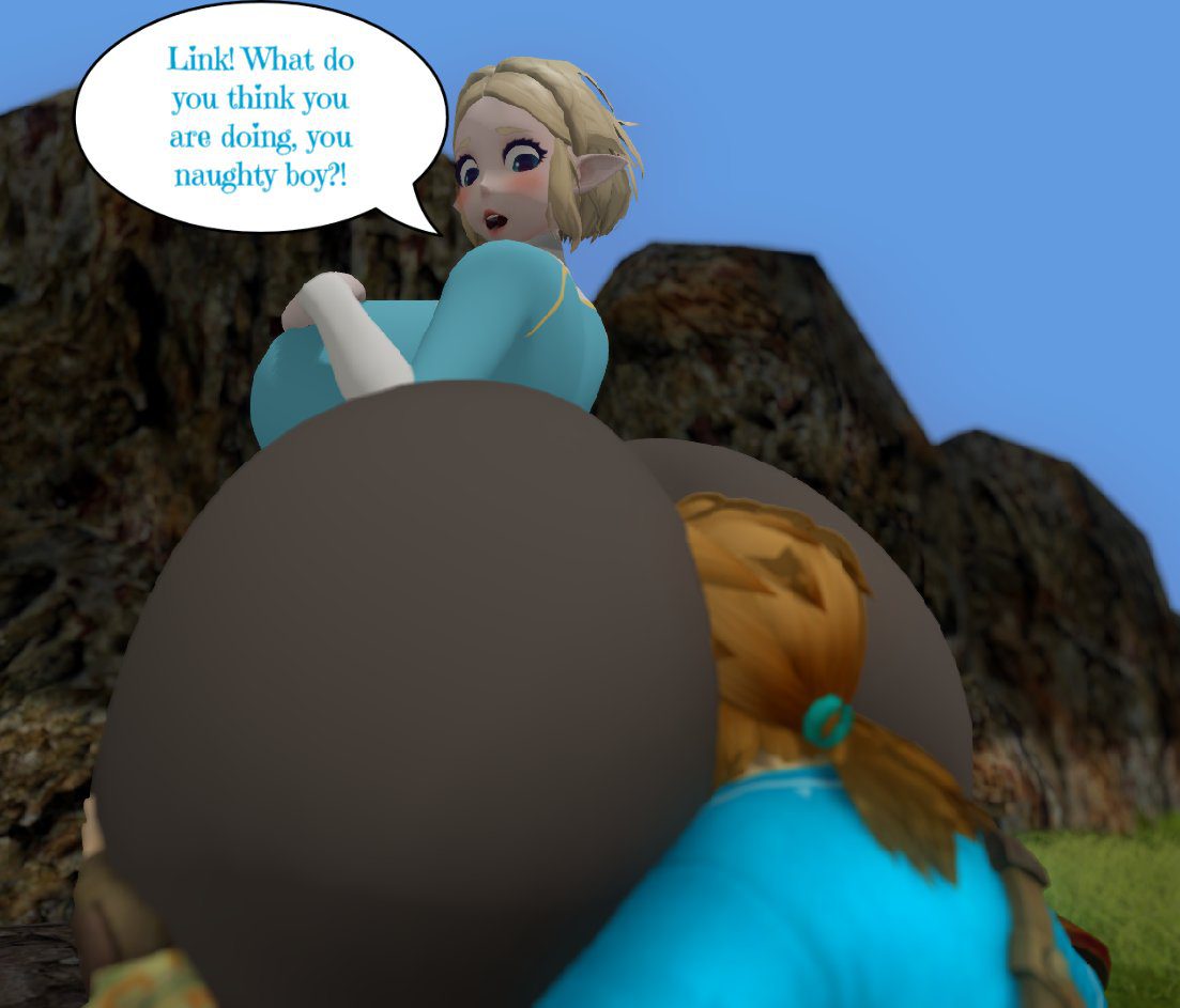 the-legend-of-zelda-game-porn-–-princess-zelda,-breath-of-the-wild,-tears-of-the-kingdom,-bubble-butt