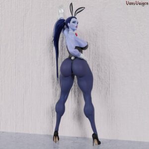 overwatch-xxx-art-–-bunny-tail,-amelie-lacroix,-bunny-ears,-muscular,-female-only,-vonsvaigen,-big-breasts