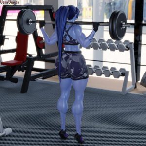 overwatch-rule-porn-–-sports-bra,-tattoo,-vonsvaigen,-lifting-weights,-big-ass,-lifting