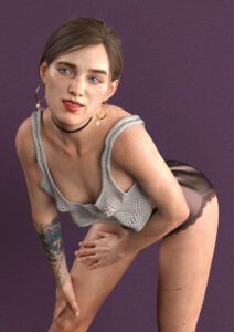 ellie-game-porn-–-the-last-of-us-ank-top,-female-only,-female,-athletic