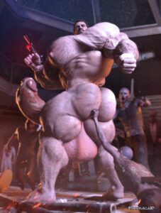 resident-evil-hentai-art-–-abs,-muscular-legs,-hyper-testicles,-nipples,-hyper-penis,-male-focus