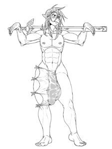 the-legend-of-zelda-hentai-art-–-big-penis,-muscular-male,-sword,-ineffective-loincloth