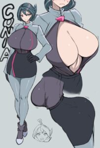 conia-hentai-xxx-–-large-ass,-stockings,-large-breasts,-pokemon-character,-short-hair,-female-only