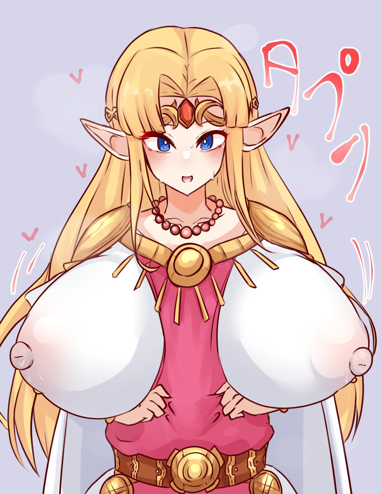 the-legend-of-zelda-sex-art-–-light-skin,-princess-zelda,-embarrassed,-super-smash-bros.-ultimate,-elf-ears,-blush